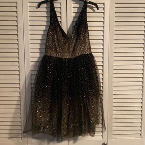 Black and Gold Prom/Homecoming dress
